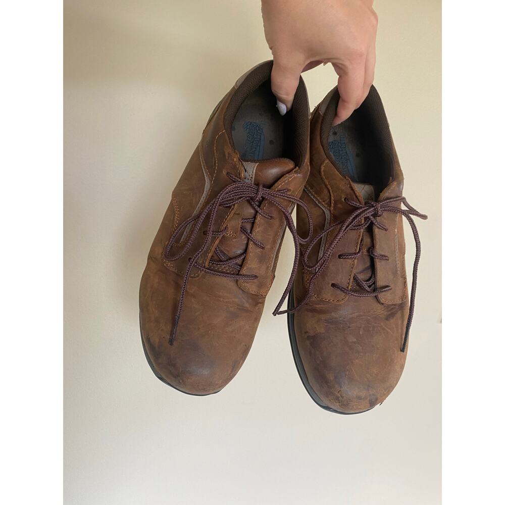 Red Wing Comfortpro Oxford Men's Size 8.5 D Safety Toe Shoes #6708 Brown - Picture 2 of 7